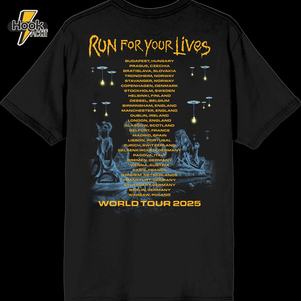 Retro Clairvoyant 2025 Tour Tee Retro Clairvoyant 2025 Tour Tee