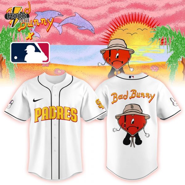 San Diego Padres x Bad Bunny Colab 2025 Limited Editon Baseball Jersey