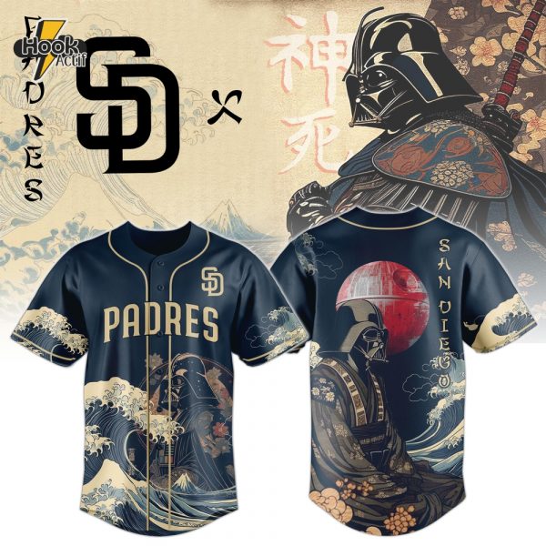 San Diego Padres x Lord Vader Japan Edition 2025 Baseball Jersey