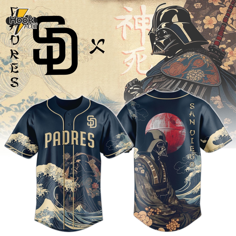 San Diego Padres x Lord Vader Japan Edition 2025 Baseball Jersey San Diego Padres x Lord Vader Japan Edition 2025 Baseball Jersey