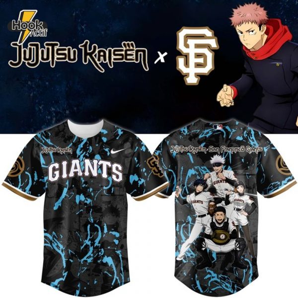San Francisco Giants x Jujutsu Kaisen Night 2025 Special Baseball Jersey