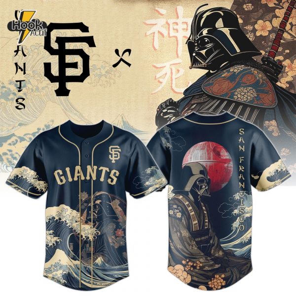 San Francisco Giants x Lord Vader Japan Edition 2025 Baseball Jersey