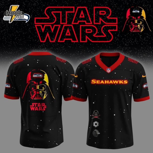 Seattle Seahawks NFL x Star Wars Night 2025 Football Jersey