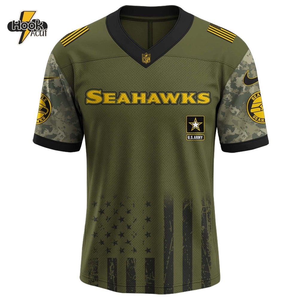 Seattle Seahawks NFL x U.S. Army 250th Birthday Celebration Jersey Seattle Seahawks NFL x U.S. Army 250th Birthday Celebration Jersey