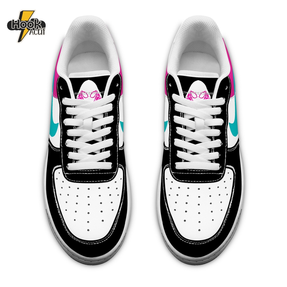 Spiderman Spider-Gwen Air Force 1 Sneaker Spiderman Spider-Gwen Air Force 1 Sneaker