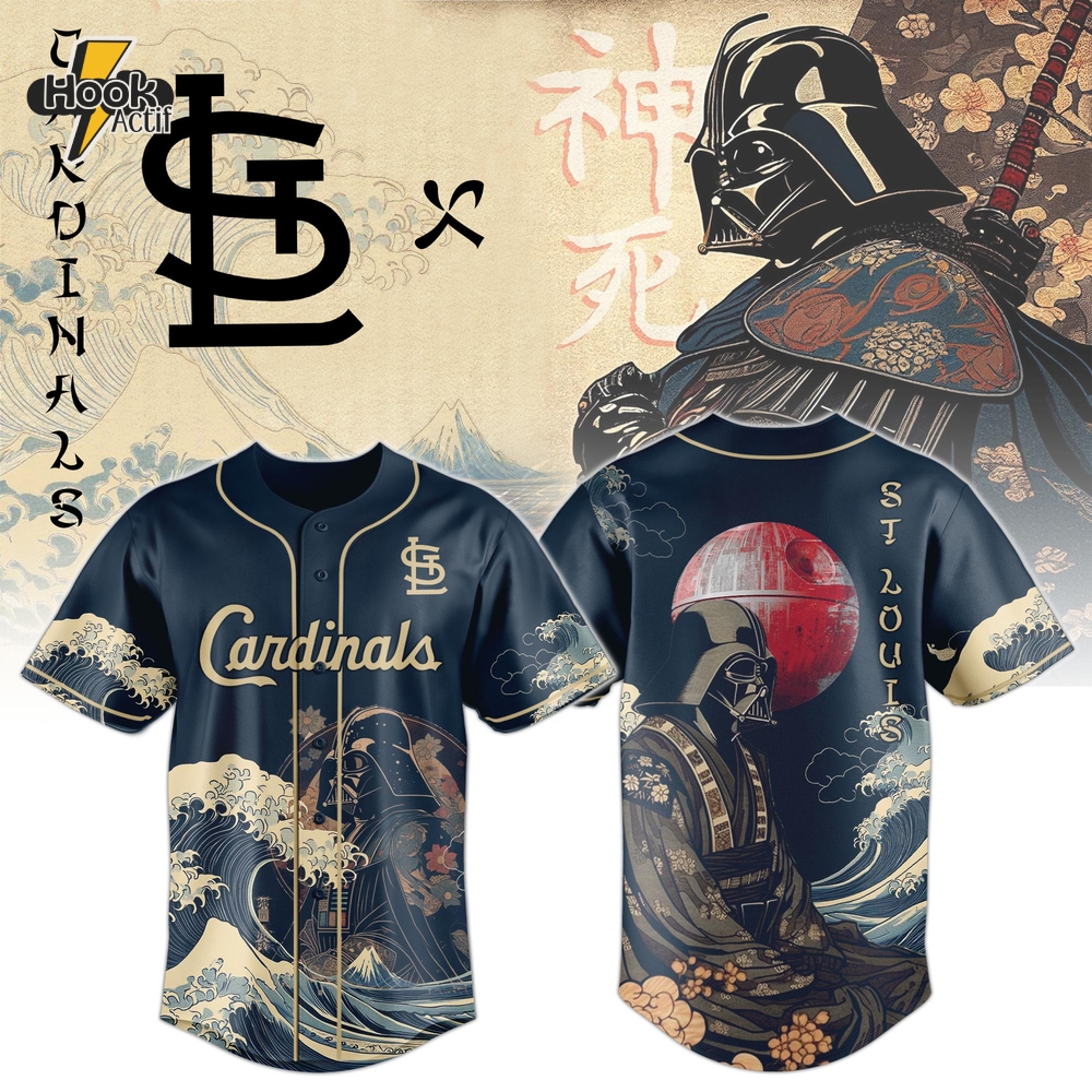 St. Louis Cardinals x Lord Vader Japan Edition 2025 Baseball Jersey St. Louis Cardinals x Lord Vader Japan Edition 2025 Baseball Jersey