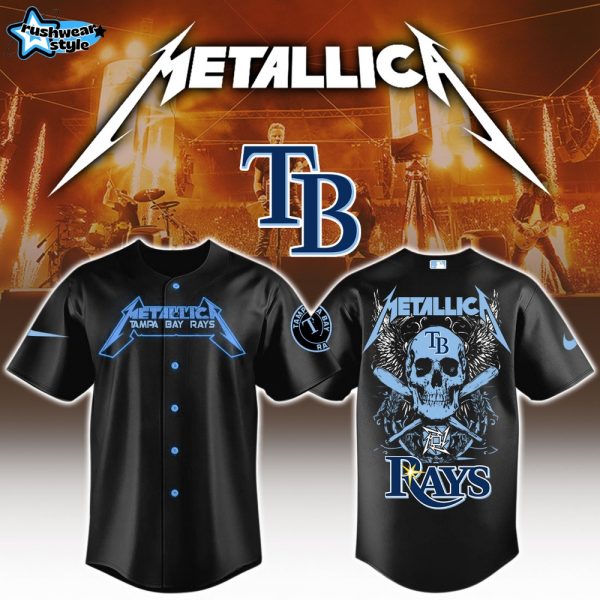 Tampa Bay Rays MLB x Metallica Jersey Limited Edition