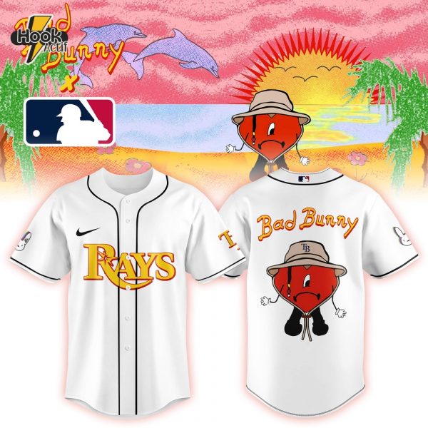Tampa Bay Rays x Bad Bunny Colab 2025 Limited Editon Baseball Jersey