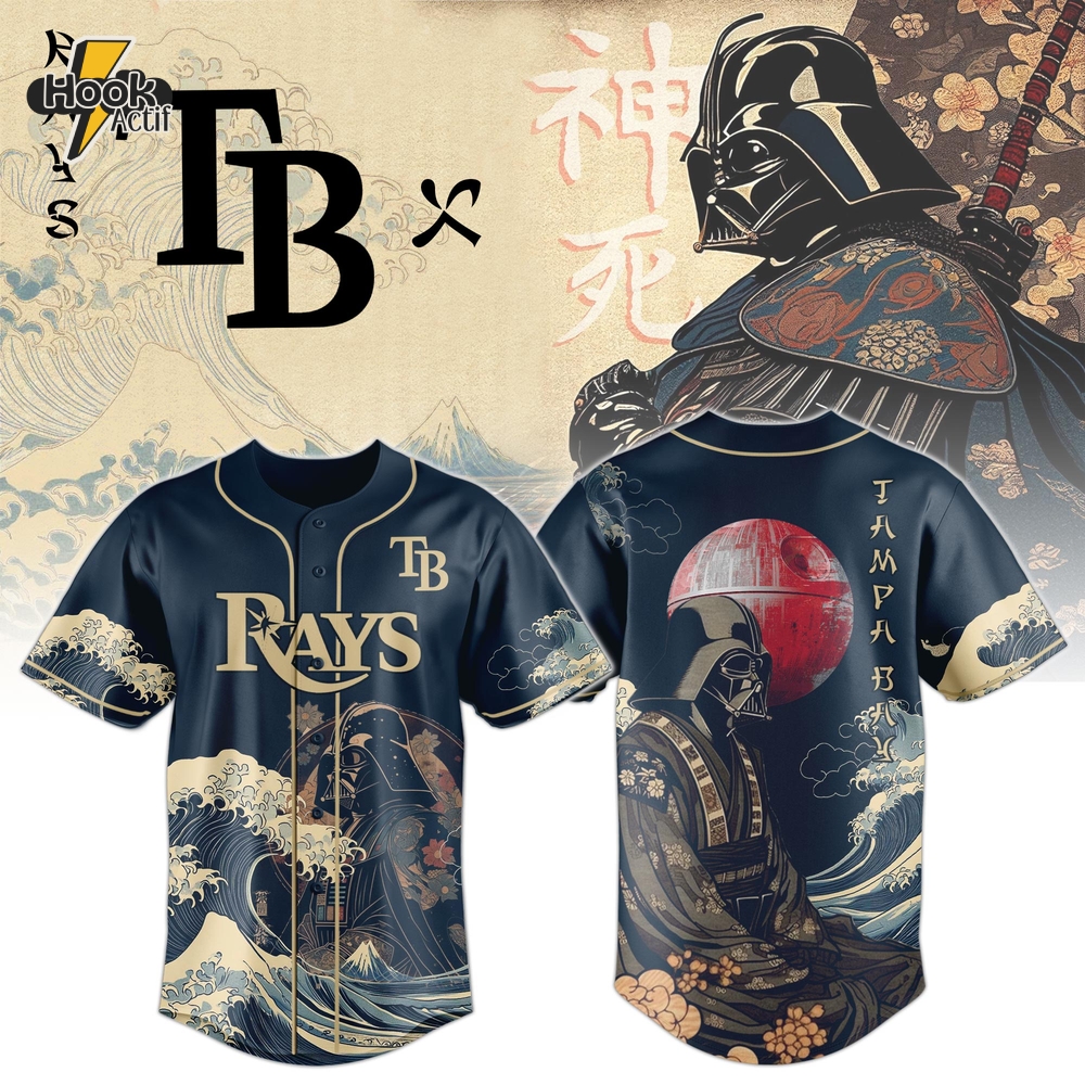 Tampa Bay Rays x Lord Vader Japan Edition 2025 Baseball Jersey Tampa Bay Rays x Lord Vader Japan Edition 2025 Baseball Jersey