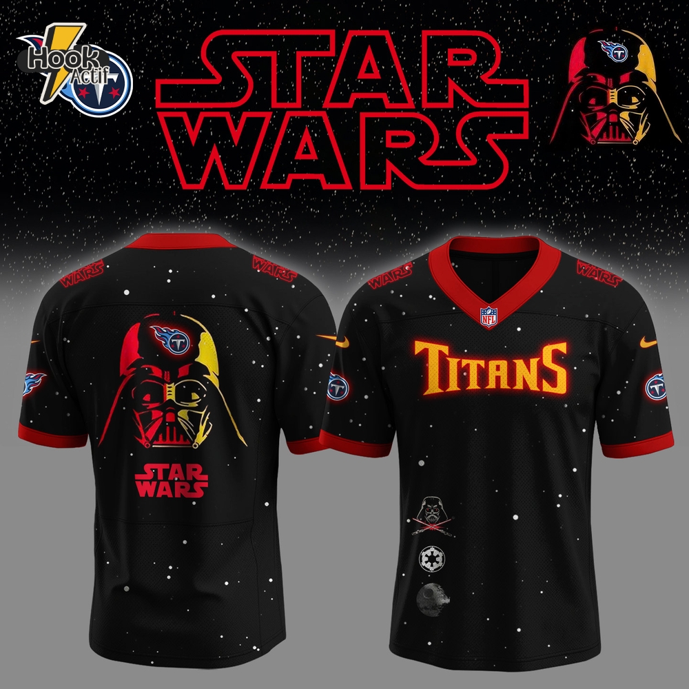 Tennessee Titans NFL x Star Wars Night 2025 Football Jersey Tennessee Titans NFL x Star Wars Night 2025 Football Jersey