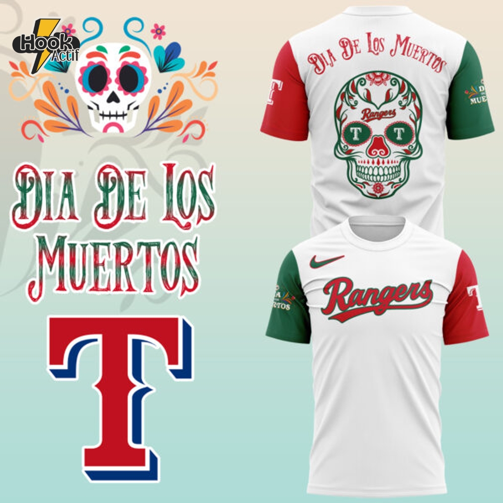 Texas Rangers x Dia De Los Muertor 2025 Shirt Texas Rangers x Dia De Los Muertor 2025 Shirt