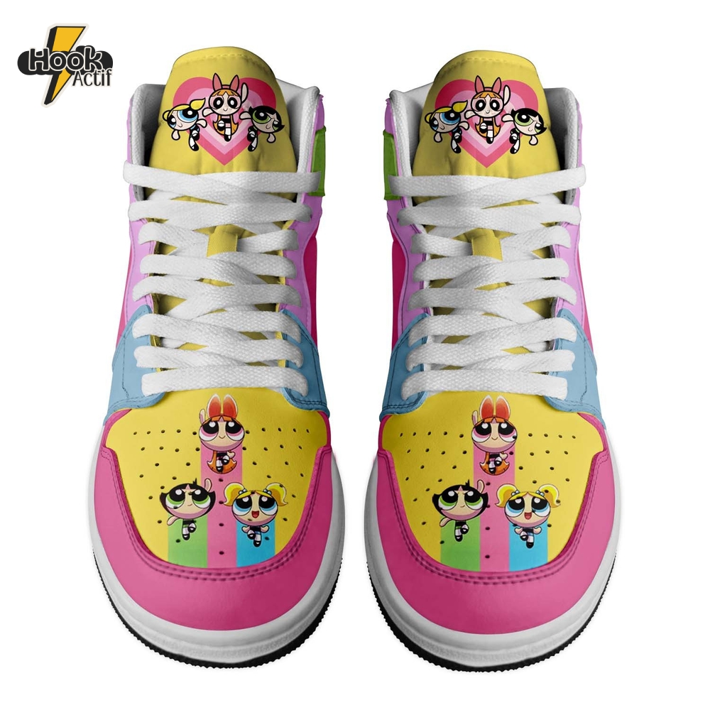 The Powerpuff Girls Air Jordan 1 Sneaker The Powerpuff Girls Air Jordan 1 Sneaker