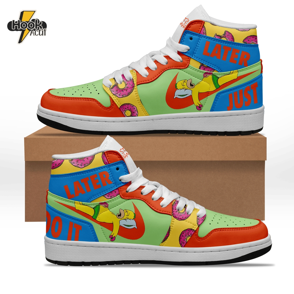 The Simpsons Air Jordan 1 Sneaker The Simpsons Air Jordan 1 Sneaker