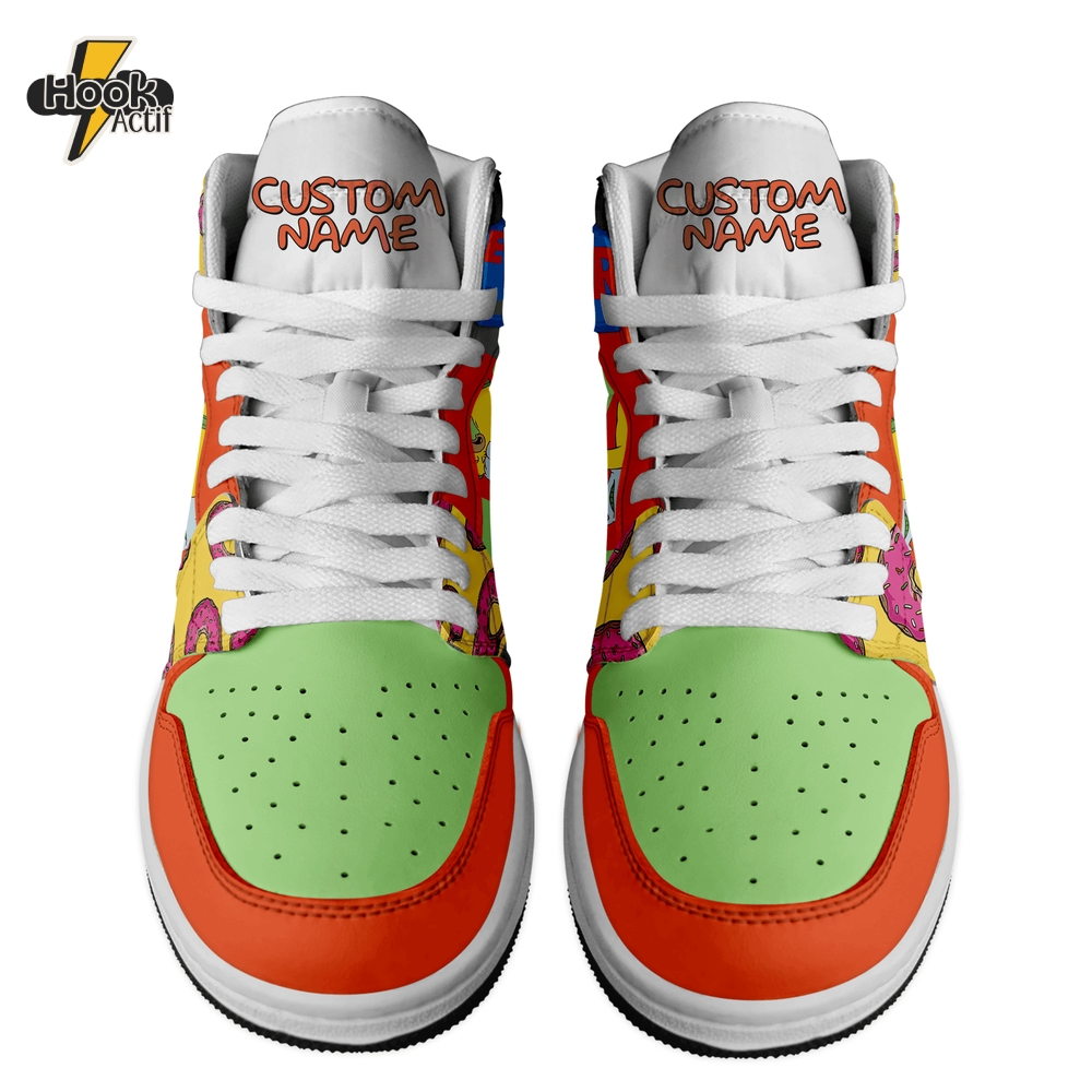 The Simpsons Air Jordan 1 Sneaker The Simpsons Air Jordan 1 Sneaker