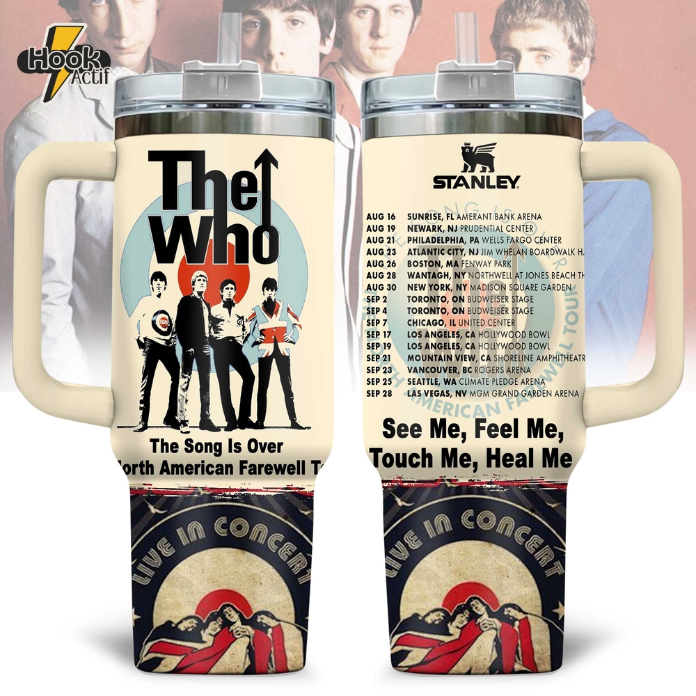 The Who Special Tumbler 40oz with Handle The Who Special Tumbler 40oz with Handle