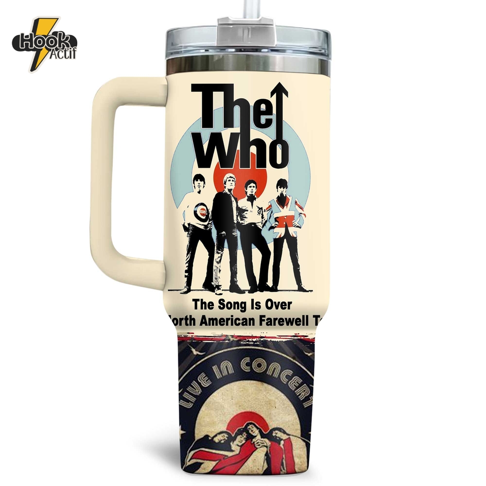 The Who Special Tumbler 40oz with Handle The Who Special Tumbler 40oz with Handle