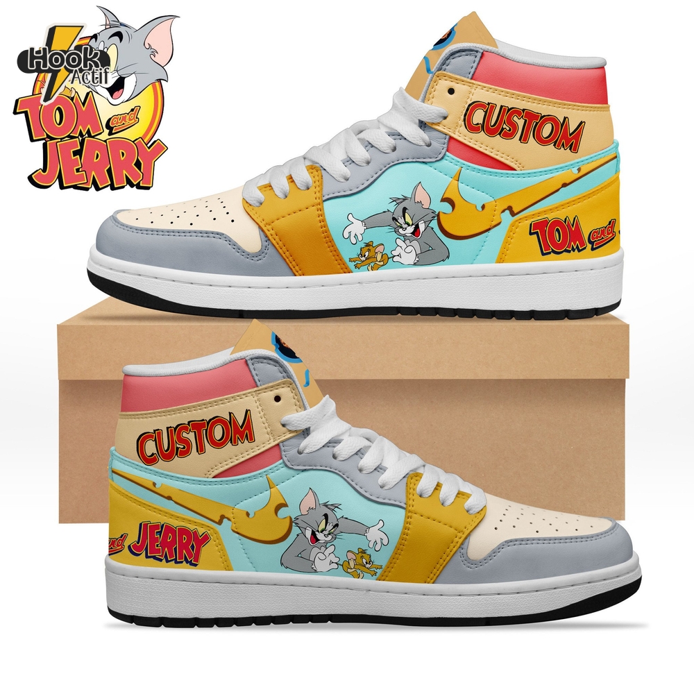 Tom & Jerry Air Jordan 1 Sneaker Tom & Jerry Air Jordan 1 Sneaker