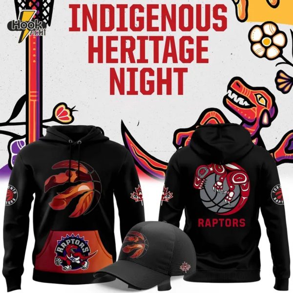 Toronto Raptors x 2025 Indigenous Night Special Hoodie