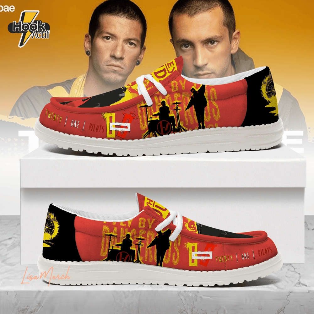 Twenty One Pilots New 2025 Hey Dude Shoes Twenty One Pilots New 2025 Hey Dude Shoes