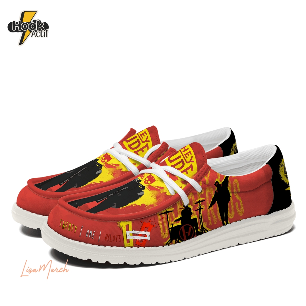 Twenty One Pilots New 2025 Hey Dude Shoes Twenty One Pilots New 2025 Hey Dude Shoes