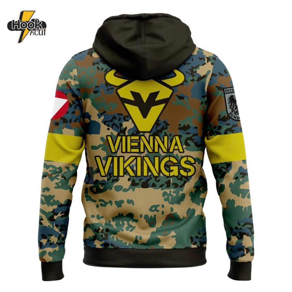 Vienna Vikings Salute to Service 2025 Special Hoodie Vienna Vikings Salute to Service 2025 Special Hoodie