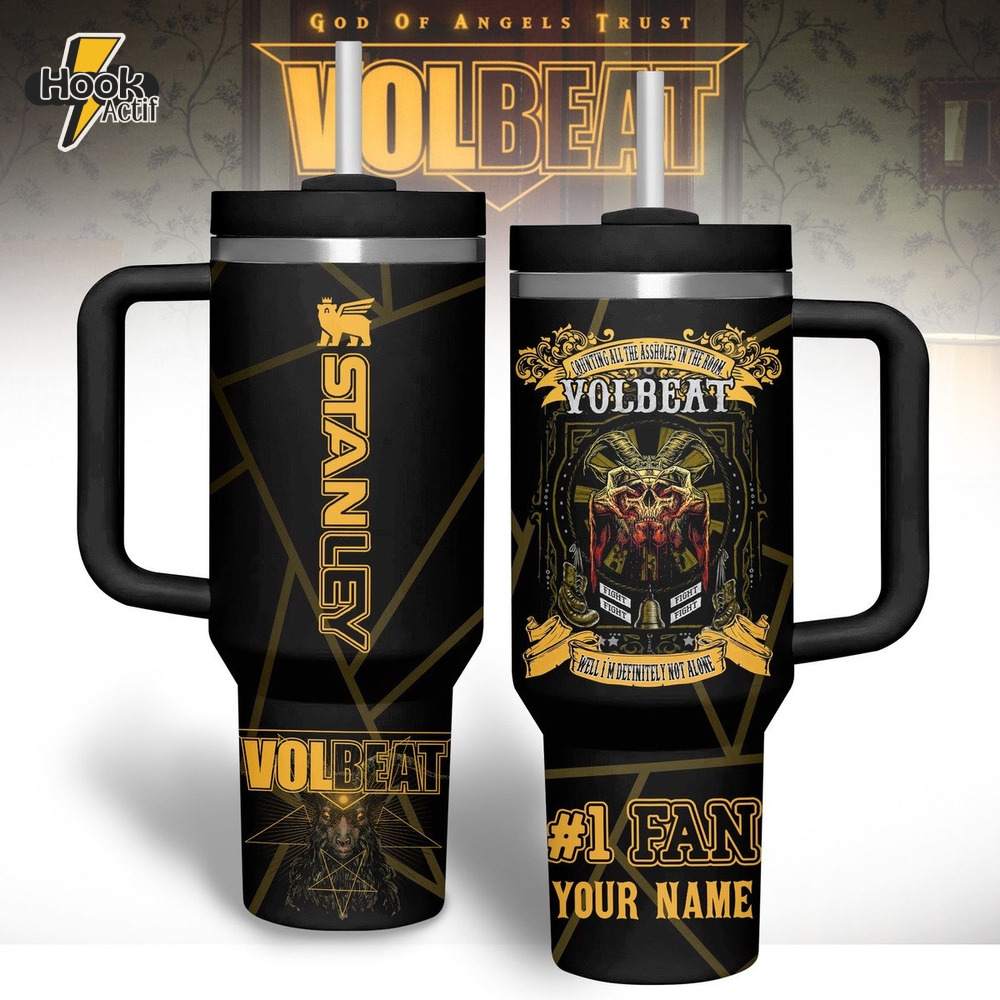 Volbeat Personalized Tumbler 40oz with Handle Volbeat Personalized Tumbler 40oz with Handle