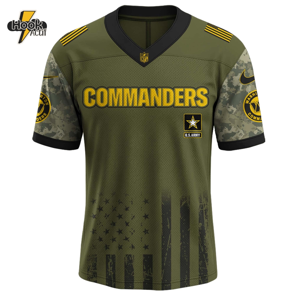 Washington Commanders NFL x U.S. Army 250th Birthday Celebration Jersey Washington Commanders NFL x U.S. Army 250th Birthday Celebration Jersey
