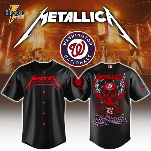 Washington Nationals MLB x Metallica Jersey Limited Edition