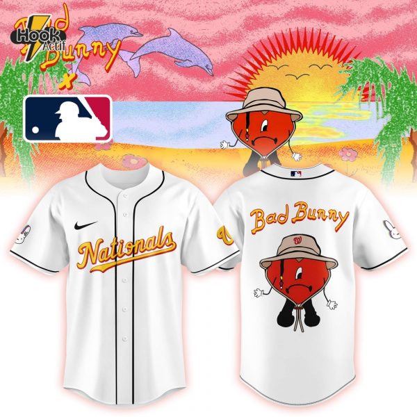 Washington Nationals x Bad Bunny Colab 2025 Limited Editon Baseball Jersey