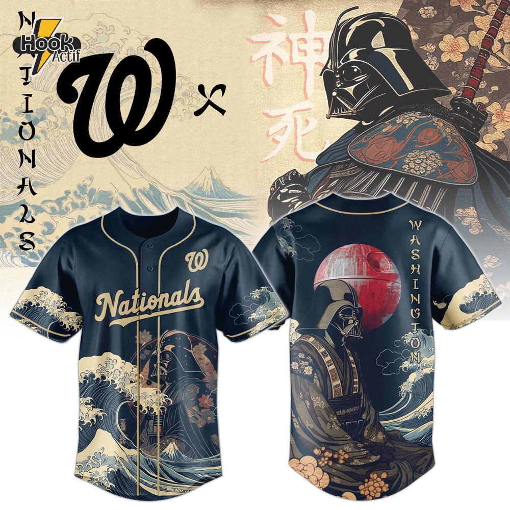 Washington Nationals x Lord Vader Japan Edition 2025 Baseball Jersey Washington Nationals x Lord Vader Japan Edition 2025 Baseball Jersey
