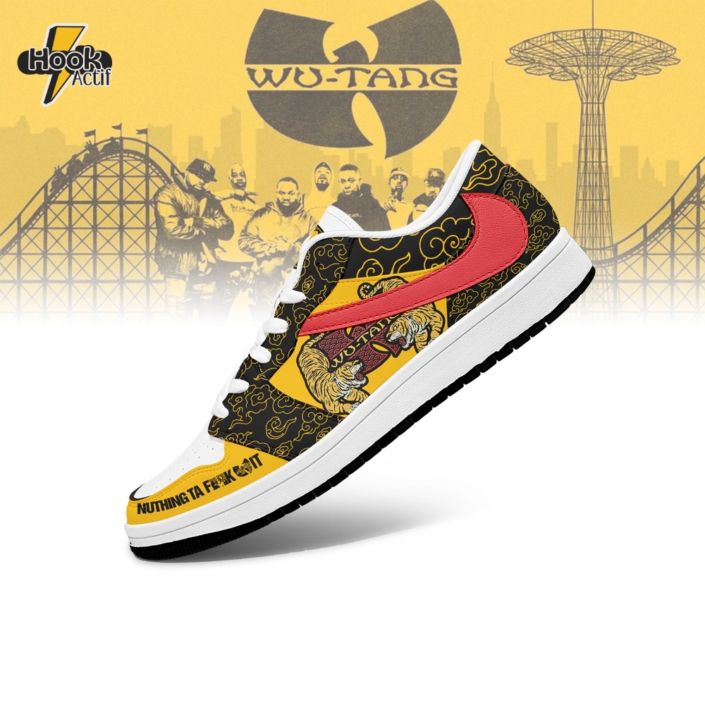 Wu-Tang Clan "Nuthing Ta Fk" Special Air Jordan 1 Shoes Wu-Tang Clan "Nuthing Ta Fk" Special Air Jordan 1 Shoes