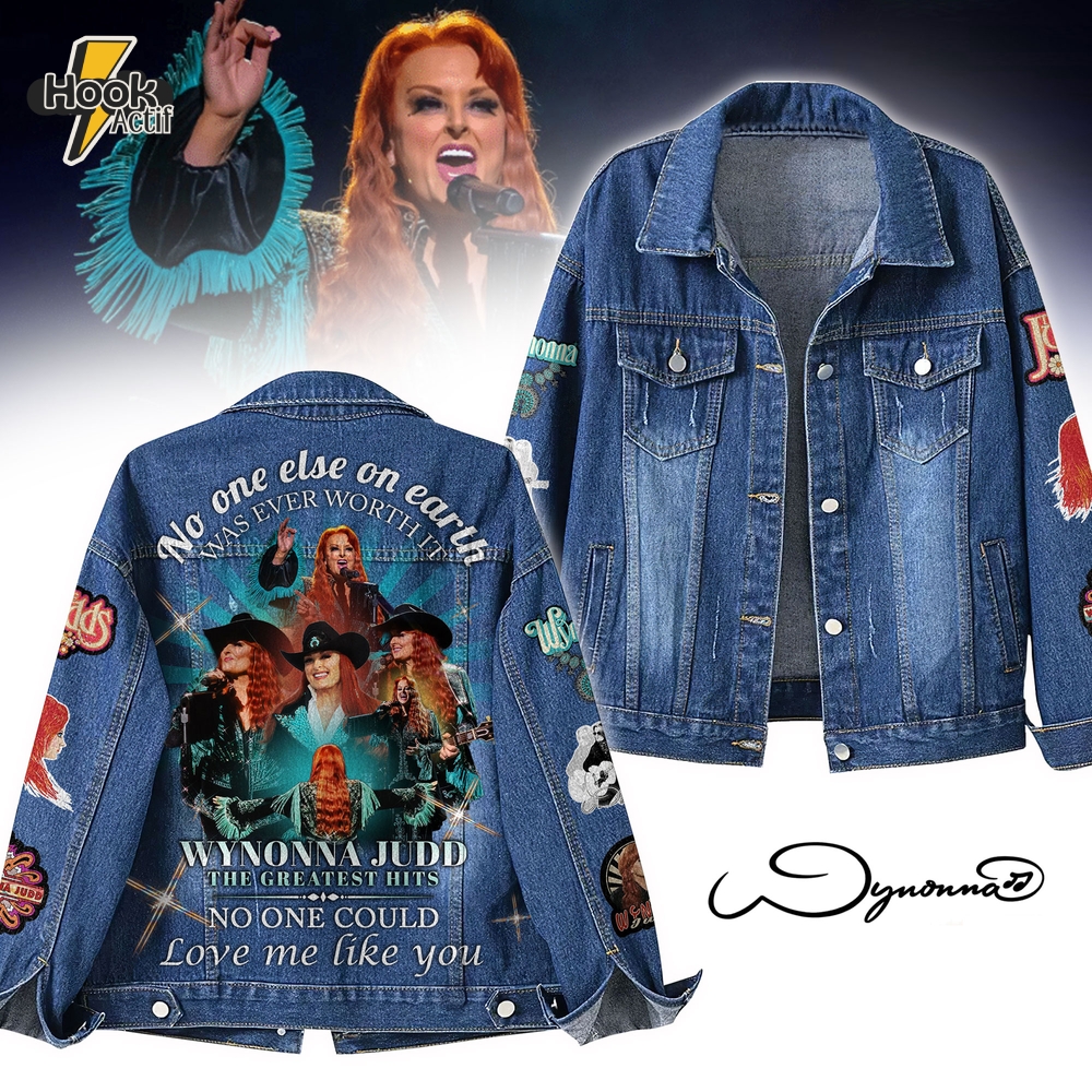 Wynonna Judd Special New 2025 Denim Jacket Wynonna Judd Special New 2025 Denim Jacket