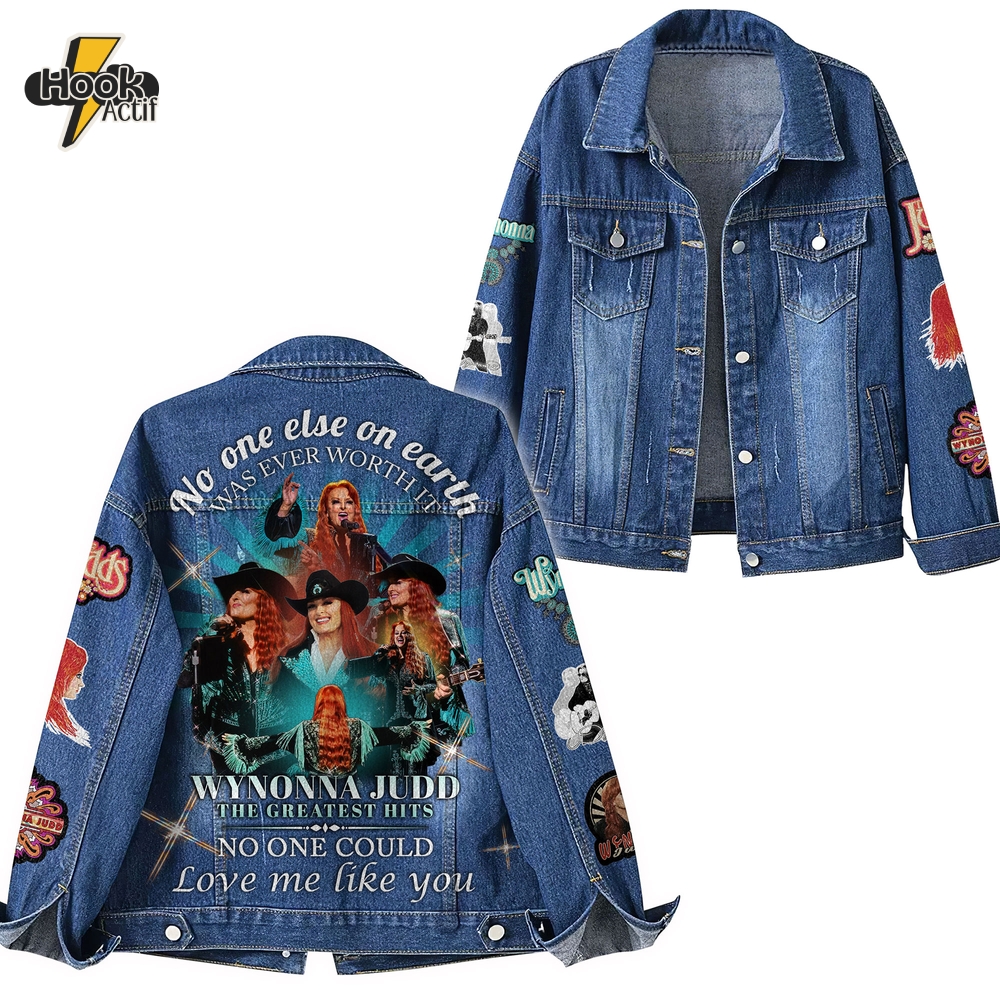 Wynonna Judd Special New 2025 Denim Jacket Wynonna Judd Special New 2025 Denim Jacket