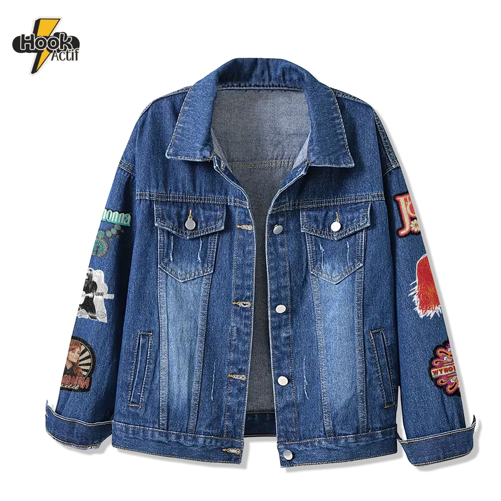 Wynonna Judd Special New 2025 Denim Jacket Wynonna Judd Special New 2025 Denim Jacket