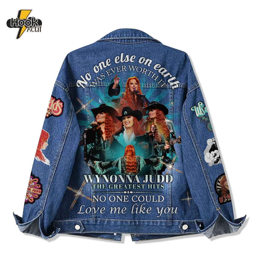 Wynonna Judd Special New 2025 Denim Jacket Wynonna Judd Special New 2025 Denim Jacket