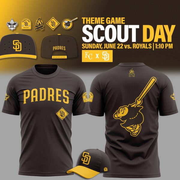 San Diego Padres Theme Game Scout Day 2025 Shirt