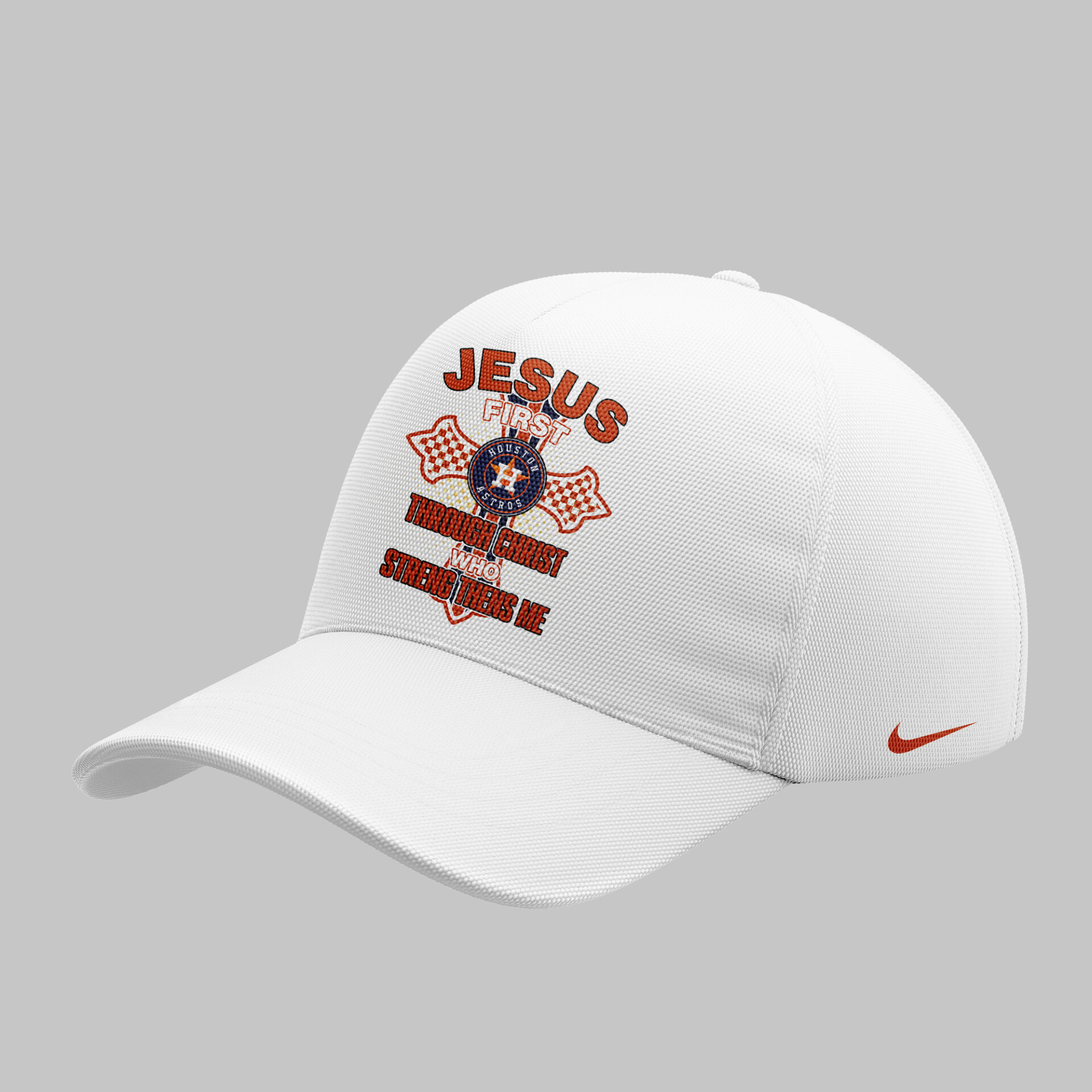 Houston Astros x Jesus First 2025 Premium Baseball Jersey Houston Astros x Jesus First 2025 Premium Baseball Jersey