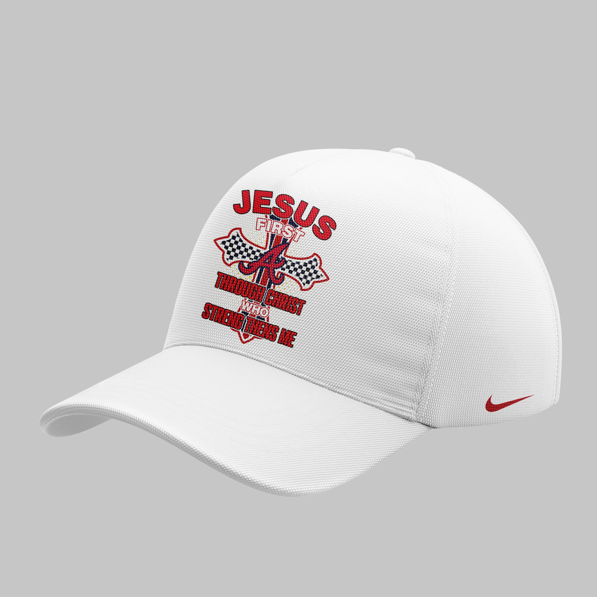 Atlanta Braves x Jesus First 2025 Premium Baseball Jersey Atlanta Braves x Jesus First 2025 Premium Baseball Jersey