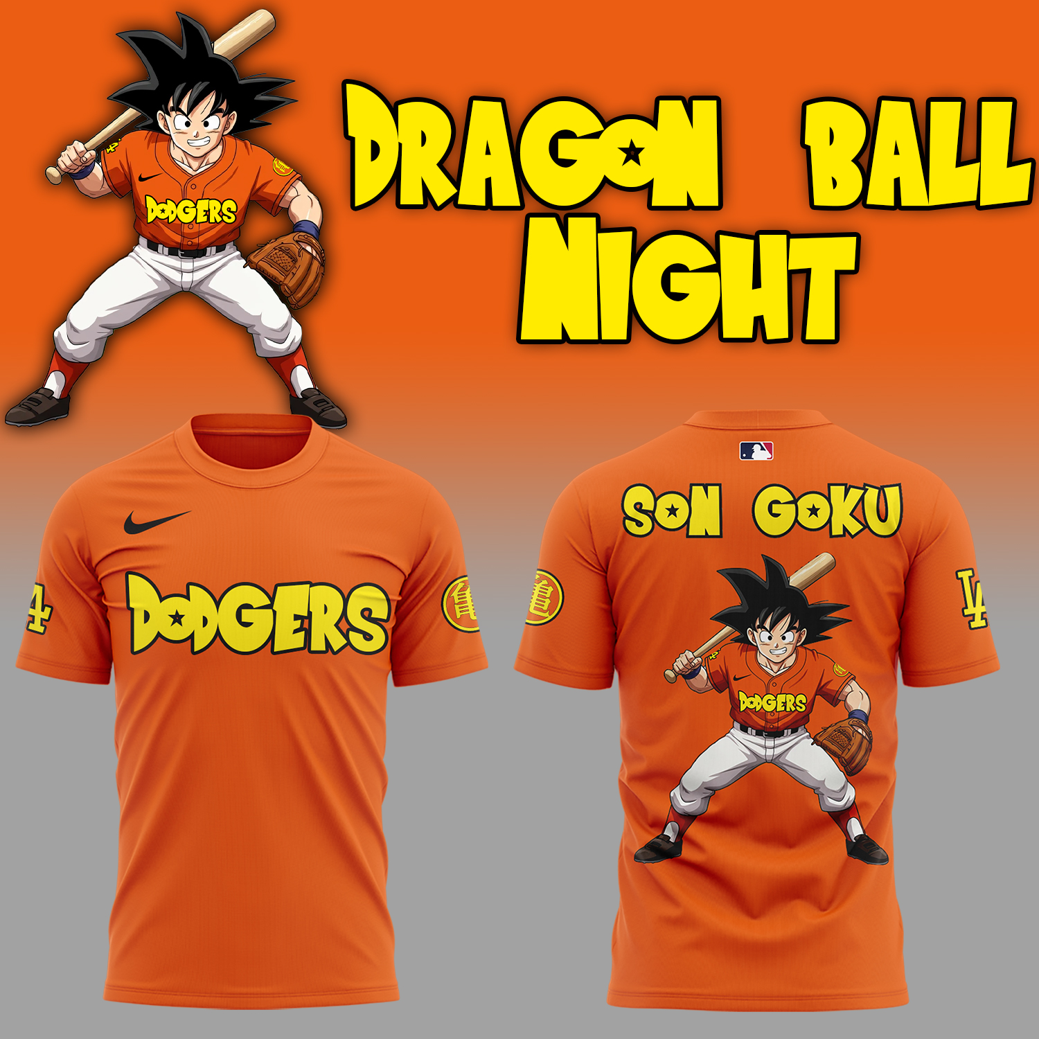 Los Angeles Dodgers x Dragon Ball Night 2025 Shirt Los Angeles Dodgers x Dragon Ball Night 2025 Shirt