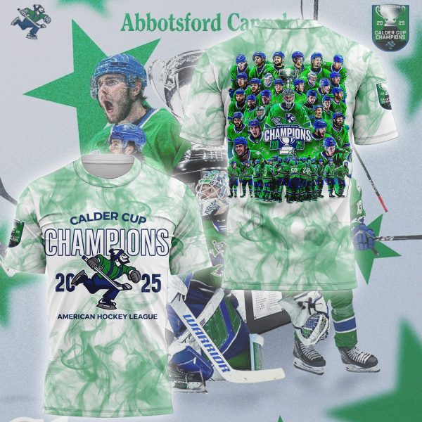 Abbotsford Canucks Calder Cup Champions 2025 Limited Edition Shirt