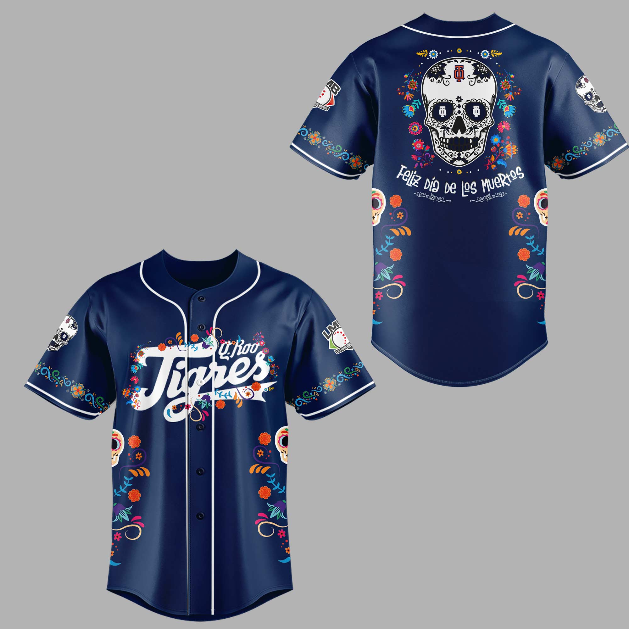 Tigres de Quintana Roo x Dia De Los Muertor 2025 Jersey Tigres de Quintana Roo x Dia De Los Muertor 2025 Jersey