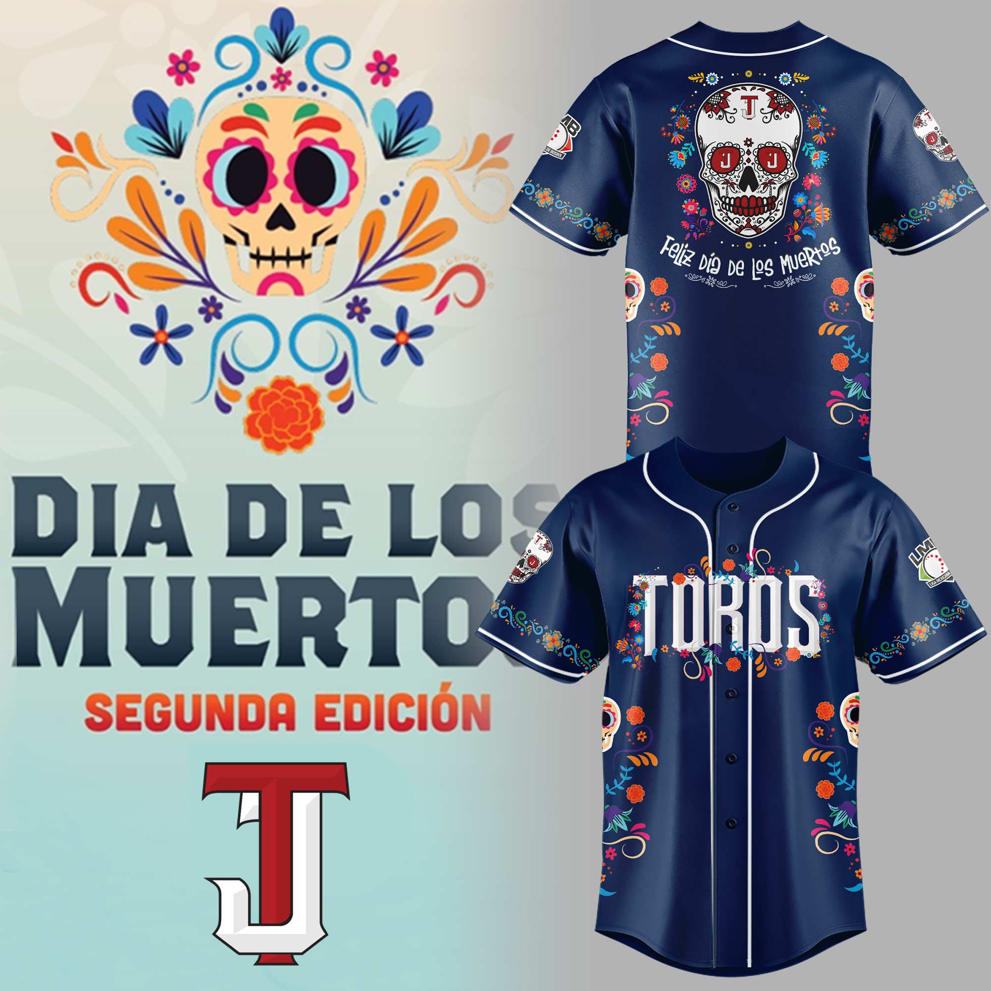 Toros de Tijuana x Dia De Los Muertor 2025 Jersey Toros de Tijuana x Dia De Los Muertor 2025 Jersey