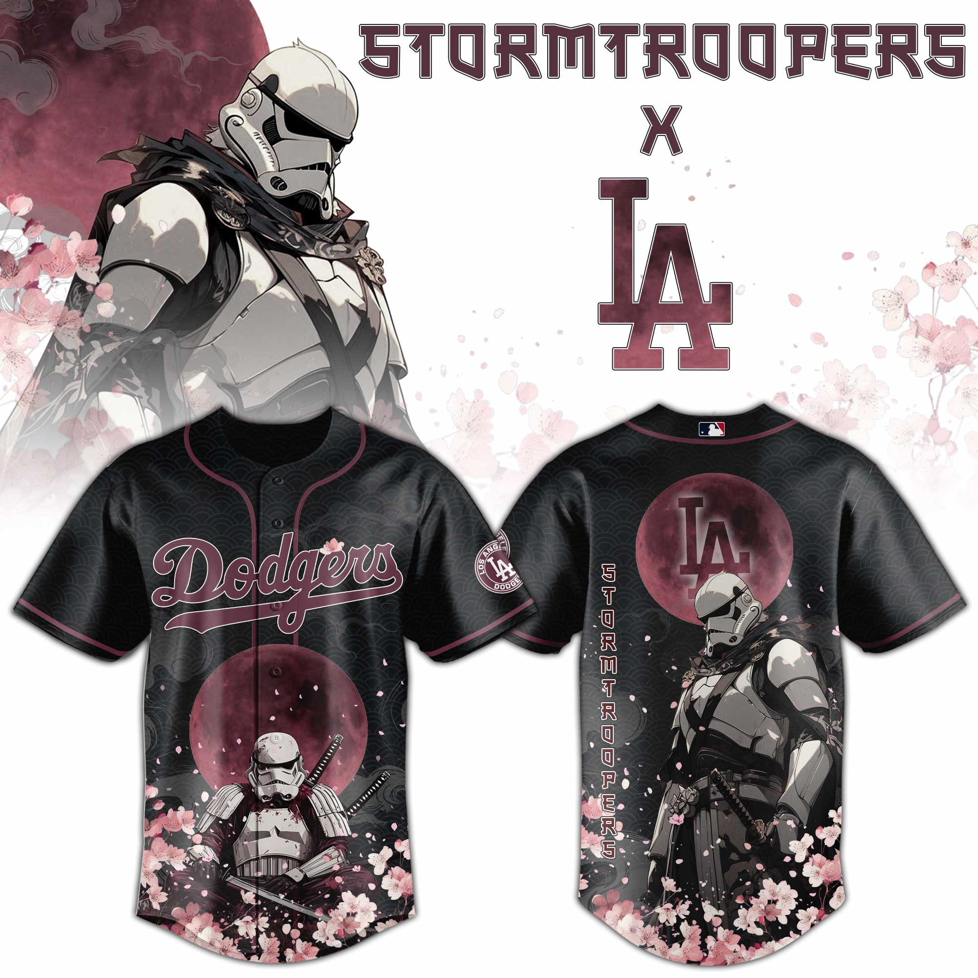Troopers x Los Angeles Dodgers 2025 Japan Edition Jersey Troopers x Los Angeles Dodgers 2025 Japan Edition Jersey