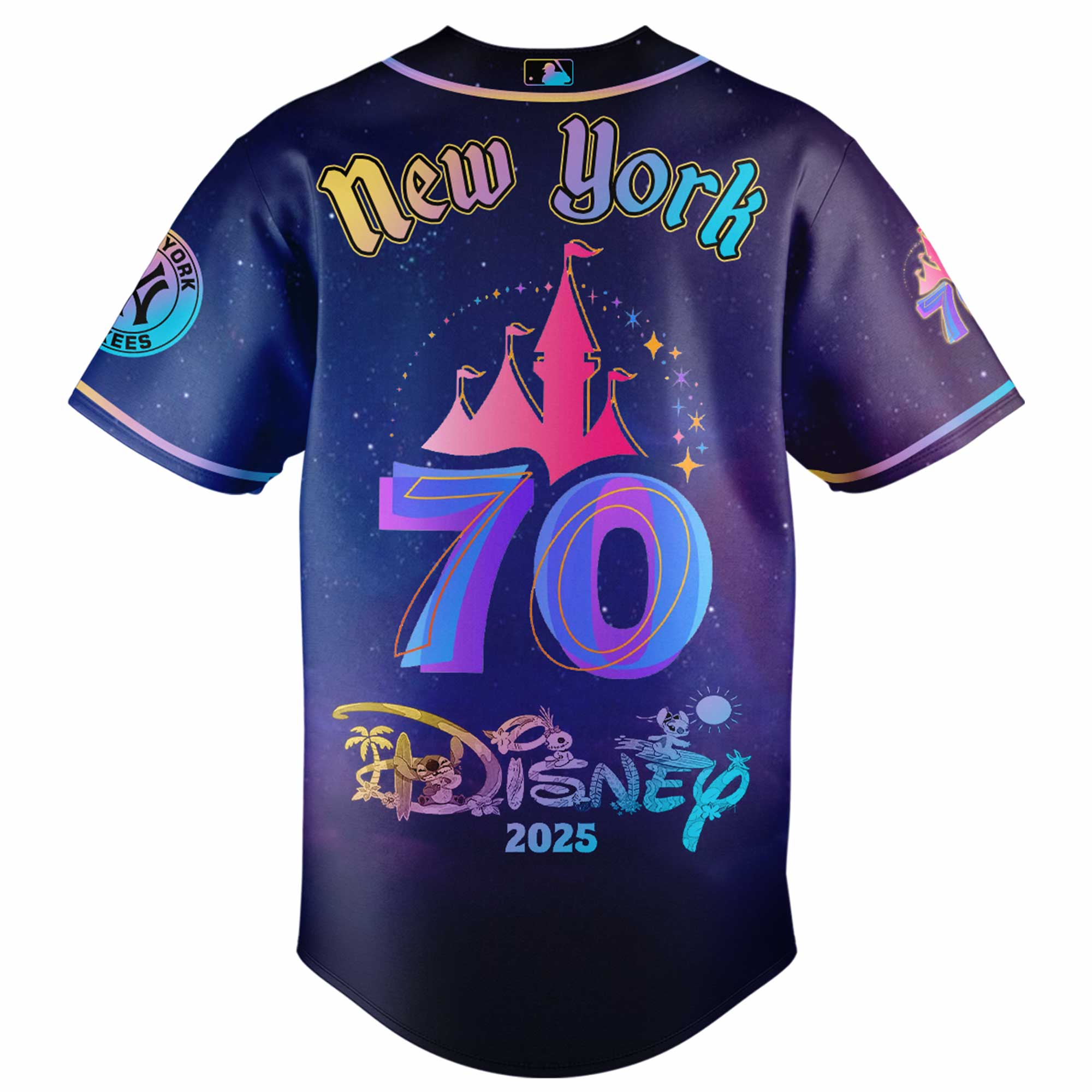 New York Yankees x Disneyland 70th Anniversary Special Edition Baseball Jersey New York Yankees x Disneyland 70th Anniversary Special Edition Baseball Jersey