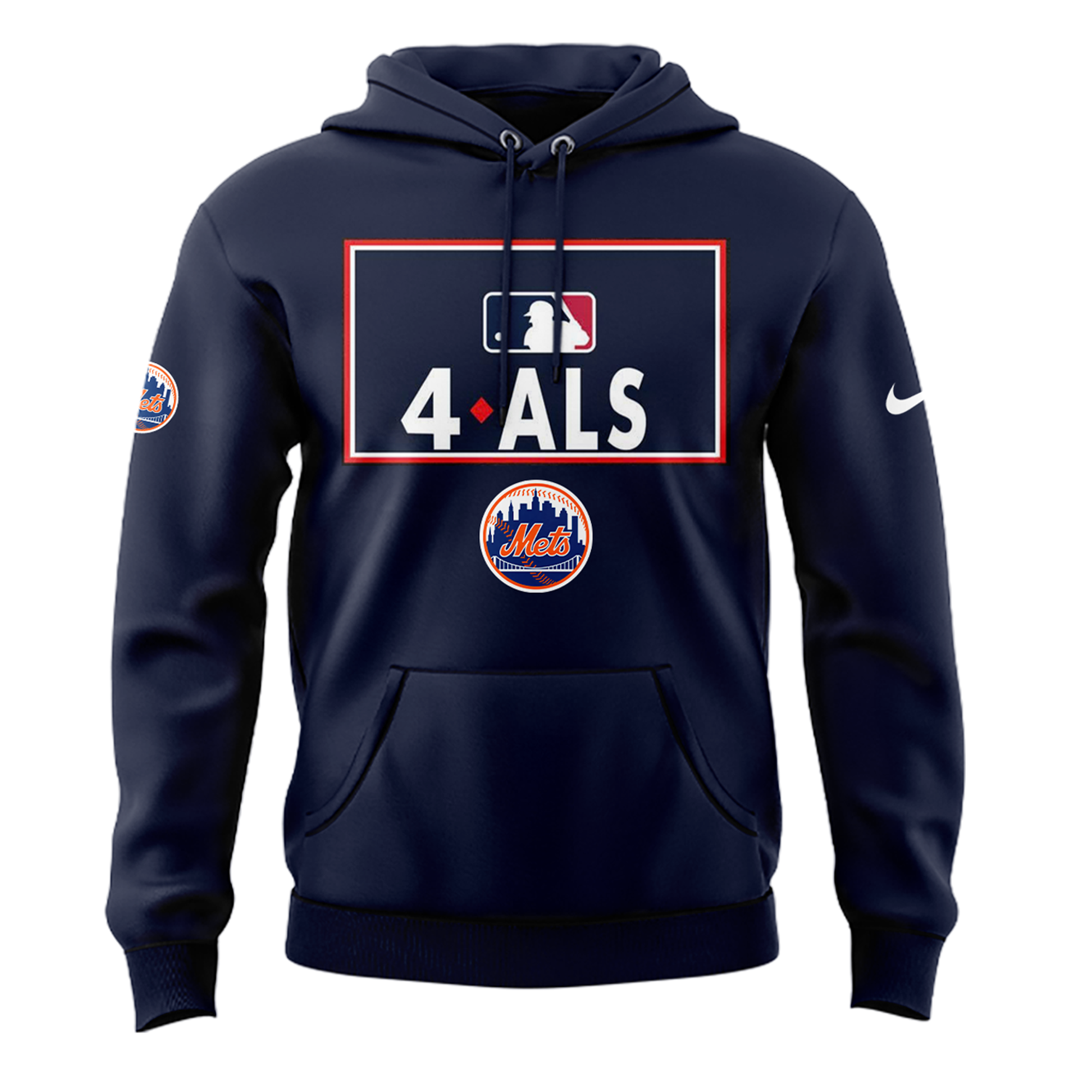 New York Mets Awareness to ALS Special Hoodie New York Mets Awareness to ALS Special Hoodie