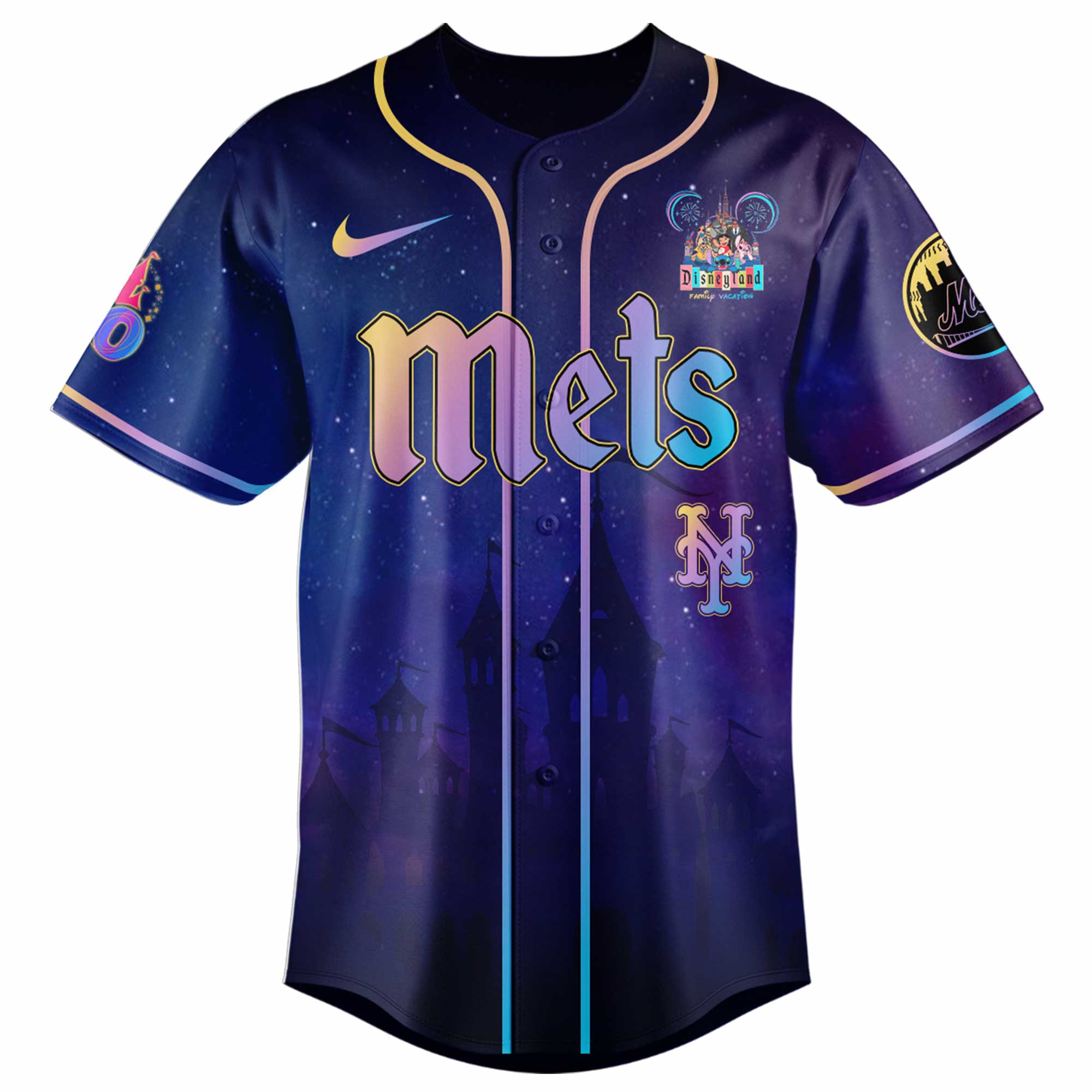 New York Mets x Disneyland 70th Anniversary Special Edition Baseball Jersey New York Mets x Disneyland 70th Anniversary Special Edition Baseball Jersey