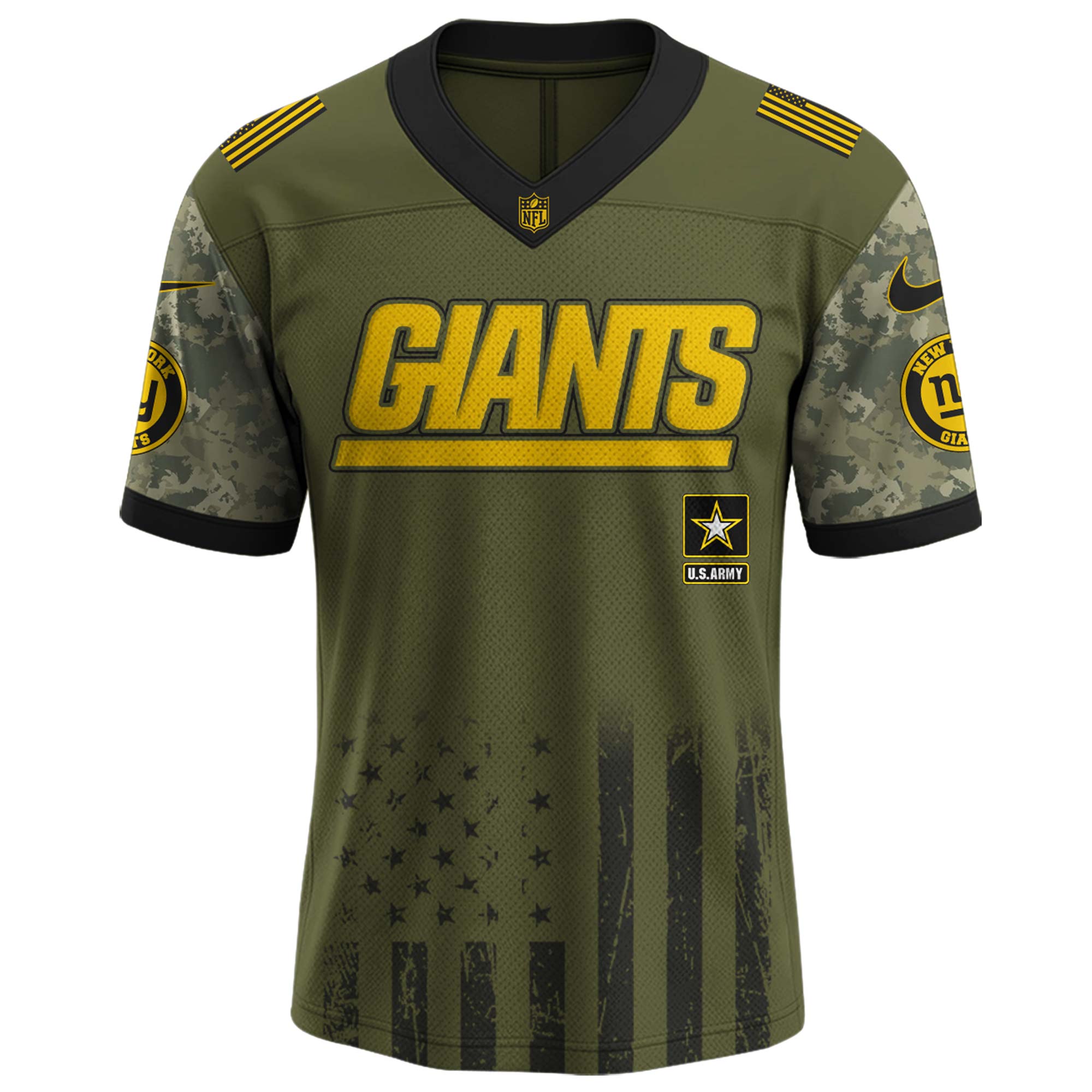 New York Giants NFL x U.S. Army 250th Birthday Celebration Jersey New York Giants NFL x U.S. Army 250th Birthday Celebration Jersey