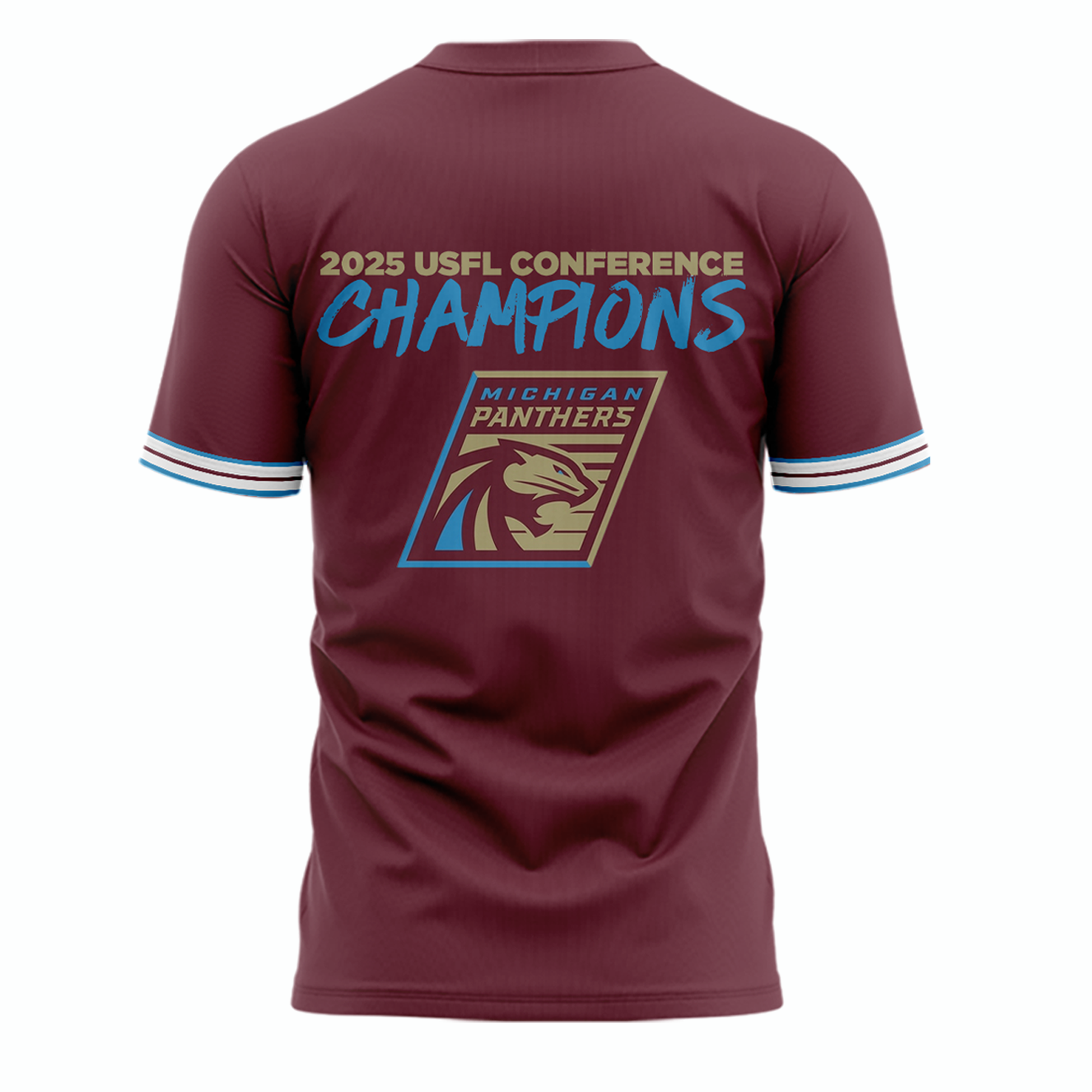 Michigan Panthers USFL Conference Champions 2025 Shirt Michigan Panthers USFL Conference Champions 2025 Shirt