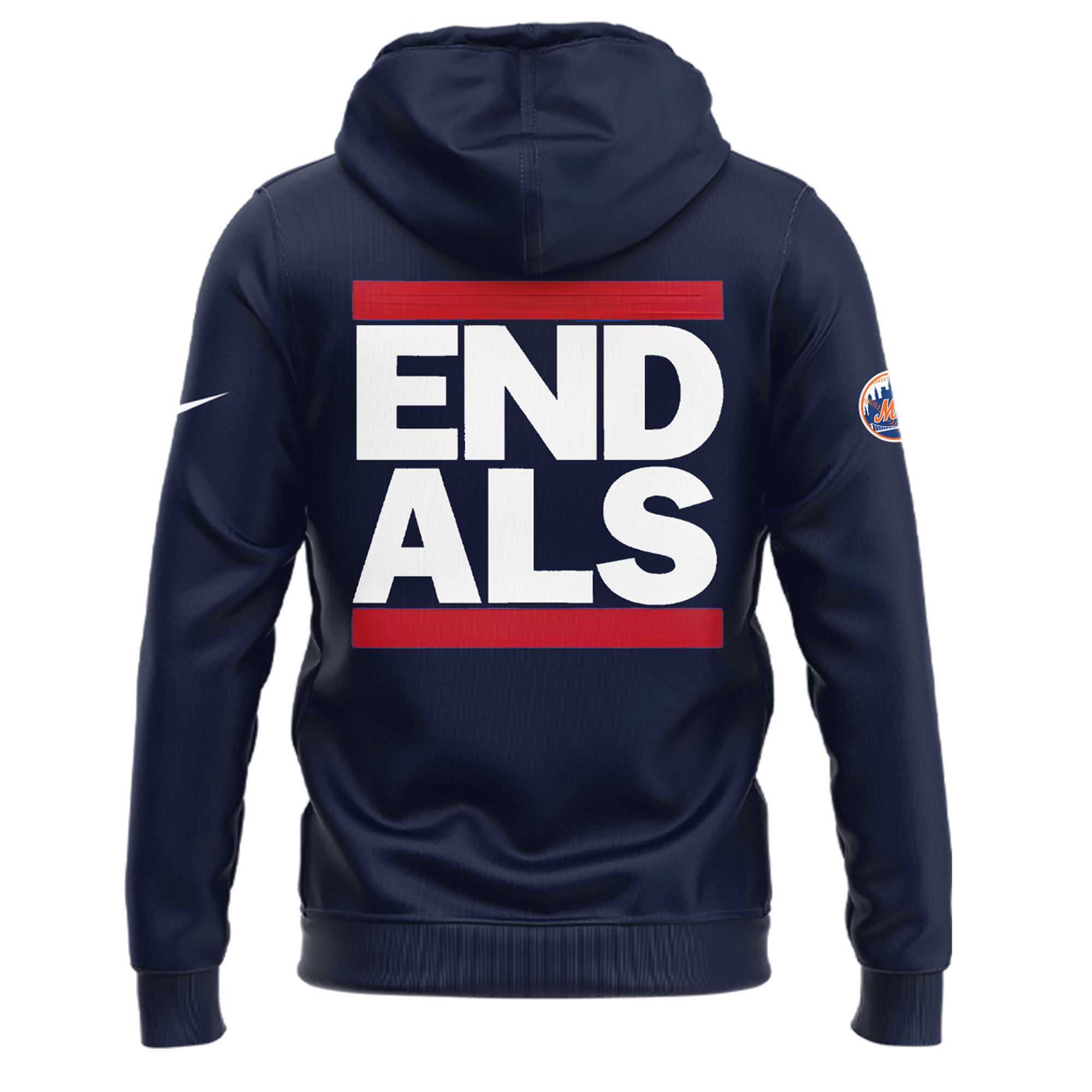 New York Mets Awareness to ALS Special Hoodie New York Mets Awareness to ALS Special Hoodie