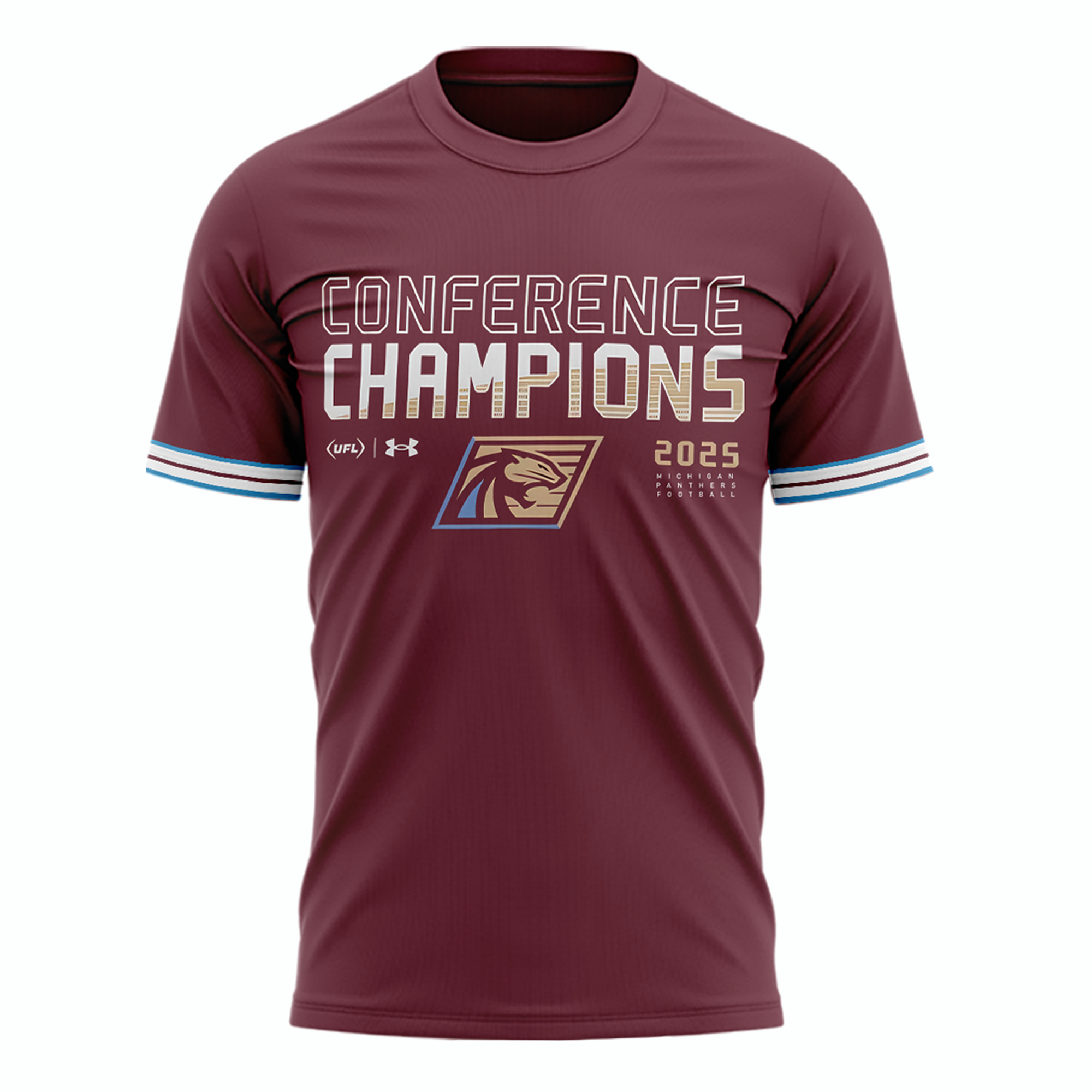Michigan Panthers USFL Conference Champions 2025 Shirt Michigan Panthers USFL Conference Champions 2025 Shirt